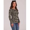 image:imageWIHOLL Long Sleeve Thermal Shirt for Women Light Fleece Tops Spring 2026 Crew Neck Casual Basic TShirtsPrint 02