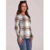 image:imageWIHOLL Long Sleeve Thermal Shirt for Women Light Fleece Tops Spring 2026 Crew Neck Casual Basic TShirtsPrint 04