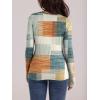 image:imageWIHOLL Long Sleeve Thermal Shirt for Women Light Fleece Tops Spring 2026 Crew Neck Casual Basic TShirtsPrint 06