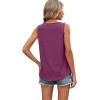 image:imageWIHOLL Tank Tops for Women Summer Outfits 2026 Crewneck Spring Casual Sleeveless Shirts Blouses ClothingPurple