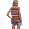 image:imageWIHOLL Tank Tops for Women Summer Outfits 2026 Crewneck Spring Casual Sleeveless Shirts Blouses ClothingStripes Multicolor