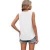 image:imageWIHOLL Tank Tops for Women Summer Outfits 2026 Crewneck Spring Casual Sleeveless Shirts Blouses ClothingWhite