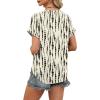 image:imageWIHOLL Womens Blouses Spring Tops Short Sleeve Shirts Dressy Casual Summer Vacation Fashion Clothing 2026Black Spot