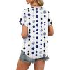 image:imageWIHOLL Womens Blouses Spring Tops Short Sleeve Shirts Dressy Casual Summer Vacation Fashion Clothing 2026Polka Dot Print