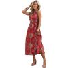 image:imageWIHOLL Womens Summer Dresses Maxi Dress Vacation Beach Sundresses 2026 with PocketsFloral Boho1
