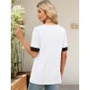 image:imageWIHOLL Womens Tops Boho Summer Outfits 2026 Short Sleeve Shirts with Bottons Beach Vacation Clothes Casual S3XL01white