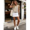 image:imageWIHOLL Womens V Neck Lightweight Sweaters Vest Dressy Casual Trendy Tank Tops AllSeason Cozy OutfitsApricot
