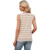 image:imageWIHOLL Womens V Neck Lightweight Sweaters Vest Dressy Casual Trendy Tank Tops AllSeason Cozy OutfitsZapricotwhite