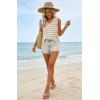 image:imageWIHOLL Womens V Neck Lightweight Sweaters Vest Dressy Casual Trendy Tank Tops AllSeason Cozy OutfitsZapricotwhite