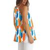 image:imageWlHOLL Womens Pleated Tank Tops Spaghetti Strap Camisole Halter Tops Curved Hem Fashion 2026Ecolorful