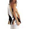 image:imageWlHOLL Womens Pleated Tank Tops Spaghetti Strap Camisole Halter Tops Curved Hem Fashion 2026Jprint 02
