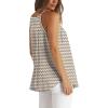 image:imageWlHOLL Womens Pleated Tank Tops Spaghetti Strap Camisole Halter Tops Curved Hem Fashion 2026Jstripe