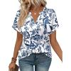 Blue Floral Print