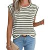 Knit - White Stripe