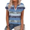 2-blue Gray Stripes