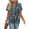 image:imageWIHOLL Womens Tops 2026 Spring Short Sleeve Tshirts Shirts Summer Beach Vacation Clothes Fashion Clothing L