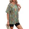 image:imageWIHOLL Oversized Tshirts for Women Summer Tops Short Sleeve T Shirts Beach Vacation Clothes Travel Outfits Fashion 2026Boho