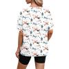 image:imageWIHOLL Oversized Tshirts for Women Summer Tops Short Sleeve T Shirts Beach Vacation Clothes Travel Outfits Fashion 2026Pink Desert