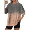 image:imageWIHOLL Oversized Tshirts for Women Summer Tops Short Sleeve T Shirts Beach Vacation Clothes Travel Outfits Fashion 2026Volcanic Print