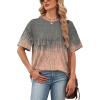 image:imageWIHOLL Oversized Tshirts for Women Summer Tops Short Sleeve T Shirts Beach Vacation Clothes Travel Outfits Fashion 2026Volcanic Print