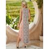 image:imageWIHOLL Summer Dresses for Women 2026 Hawaiian Beach Vacation Clothes Casual Sleeveless Maxi Long Sundresses with PocketsBoho Floral