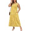image:imageWIHOLL Summer Dresses for Women 2026 Maxi Dresses Long Flowy A Line Sleeveless Sundresses with PocketsDaisy Print