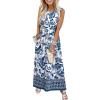 image:imageWIHOLL Summer Dresses for Women 2026 Maxi Dresses Long Flowy A Line Sleeveless Sundresses with PocketsFloral Blue