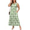 image:imageWIHOLL Summer Dresses for Women 2026 Maxi Dresses Long Flowy A Line Sleeveless Sundresses with PocketsFloral Green