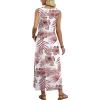 image:imageWIHOLL Summer Dresses for Women 2026 Maxi Dresses Long Flowy A Line Sleeveless Sundresses with PocketsFloral Pink