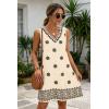 image:imageWIHOLL Summer Dresses for Women Beach Vacation Clothes Sundress Dress Hawaiian Boho Dresses Fashion Travel Cruise OutfitsBeige Ethnic