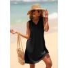 image:imageWIHOLL Summer Dresses for Women Beach Vacation Clothes Sundress Dress Hawaiian Boho Dresses Fashion Travel Cruise OutfitsBlack