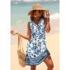 image:imageWIHOLL Summer Dresses for Women Beach Vacation Clothes Sundress Dress Hawaiian Boho Dresses Fashion Travel Cruise OutfitsBlue White Ethnic
