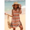 image:imageWIHOLL Summer Dresses for Women Beach Vacation Clothes Sundress Dress Hawaiian Boho Dresses Fashion Travel Cruise OutfitsBoho Stripe