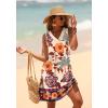 image:imageWIHOLL Summer Dresses for Women Beach Vacation Clothes Sundress Dress Hawaiian Boho Dresses Fashion Travel Cruise OutfitsColorful Flowers