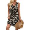 image:imageWIHOLL Summer Dresses for Women Beach Vacation Clothes Sundress Dress Hawaiian Boho Dresses Fashion Travel Cruise OutfitsLeopard Print