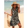 image:imageWIHOLL Summer Dresses for Women Beach Vacation Clothes Sundress Dress Hawaiian Boho Dresses Fashion Travel Cruise OutfitsLeopard Print