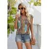 image:imageWIHOLL Tank Tops for Women Summer Shirts V Neck TShirts Beach Vacation Clothe Boho Sleeveless Basic Tees Fashion Clothing4ethnic Print