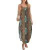 image:imageWIHOLL Womens Maxi Dresses for Women Casual Long Summer Sun Dresses 2026 Spaghetti Strap Hawaiian Vacation Outfits for WomenFloral Boho 3