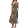image:imageWIHOLL Womens Maxi Dresses for Women Casual Long Summer Sun Dresses 2026 Spaghetti Strap Hawaiian Vacation Outfits for WomenFloral Boho 3