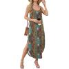 image:imageWIHOLL Womens Maxi Dresses for Women Casual Long Summer Sun Dresses 2026 Spaghetti Strap Hawaiian Vacation Outfits for WomenFloral Boho 3