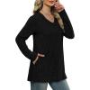 image:imageWIHOLL Womens Tops Fall Fahion 2025 Long Sleeve Shirts Casual Lightweight Tunic Sweaters Fashion Winter Clothing0black