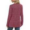 image:imageWIHOLL Womens Tops Fall Fahion 2025 Long Sleeve Shirts Casual Lightweight Tunic Sweaters Fashion Winter Clothing3purple Red