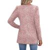 image:imageWIHOLL Womens Tops Long Sleeve Fall Shirts Babydoll Peplum Tops for Women V Neck Tunic Dressy Casual BlousesPink Dots