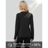 image:imageWIHOLL Workout Tops for Women Long Sleeve Sun Shirt UPF 50 UV Protection Running Hiking Clothes Quick Dry Athletic TopsBlack