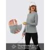 image:imageWIHOLL Workout Tops for Women Long Sleeve Sun Shirt UPF 50 UV Protection Running Hiking Clothes Quick Dry Athletic TopsGrey