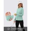 image:imageWIHOLL Workout Tops for Women Long Sleeve Sun Shirt UPF 50 UV Protection Running Hiking Clothes Quick Dry Athletic TopsLightgreen