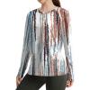 image:imageWIHOLL Workout Tops for Women Long Sleeve Sun Shirt UPF 50 UV Protection Running Hiking Clothes Quick Dry Athletic TopsPrint