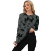 image:imageWIHOLL Workout Tops for Women Long Sleeve Sun Shirt UPF 50 UV Protection Running Hiking Clothes Quick Dry Athletic TopsTie Dye Grey