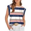F - Striped-pink