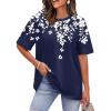 Floral Navy